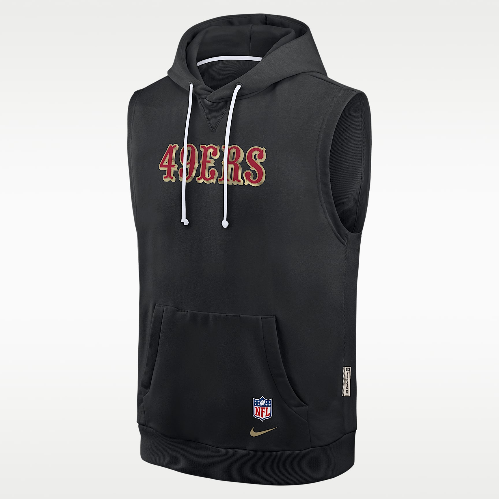 新品　SF 49ers Lサイズ　フーディ アメフト フレンチ・テリー San Francisco 49ers Rivalries Collection Sideline Men's Nike Dri